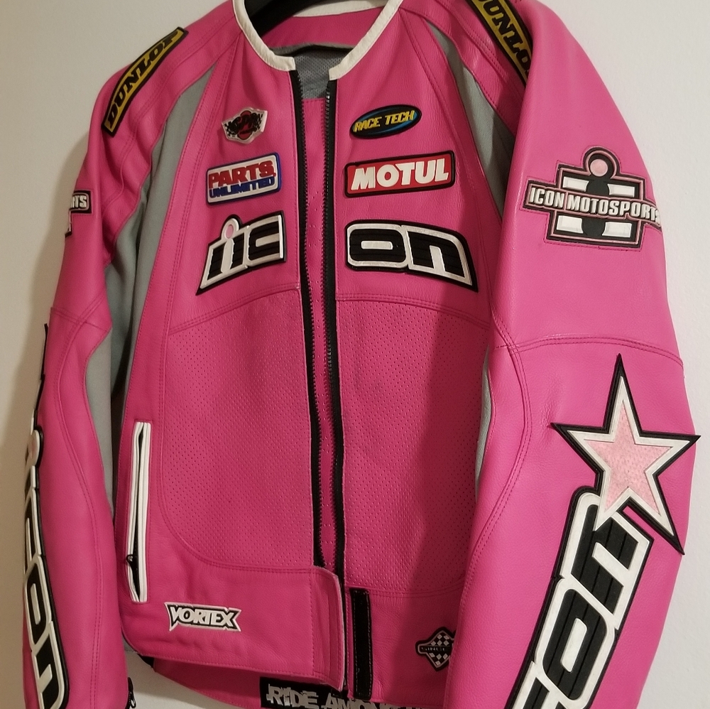 Icon Motorsports Womens Leather motorcycle jacket